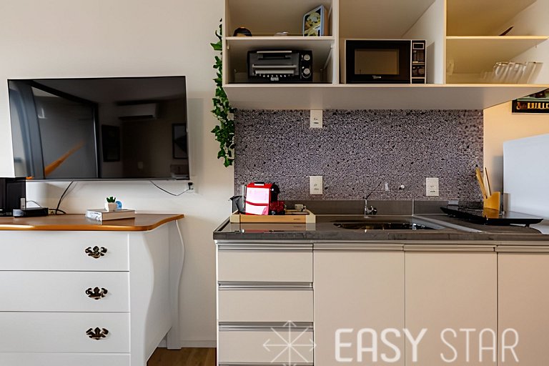 Easy Star - Studio com vista livre no Alto da Boa Vista - FH