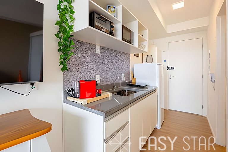 Easy Star - Studio com vista livre no Alto da Boa Vista - FH