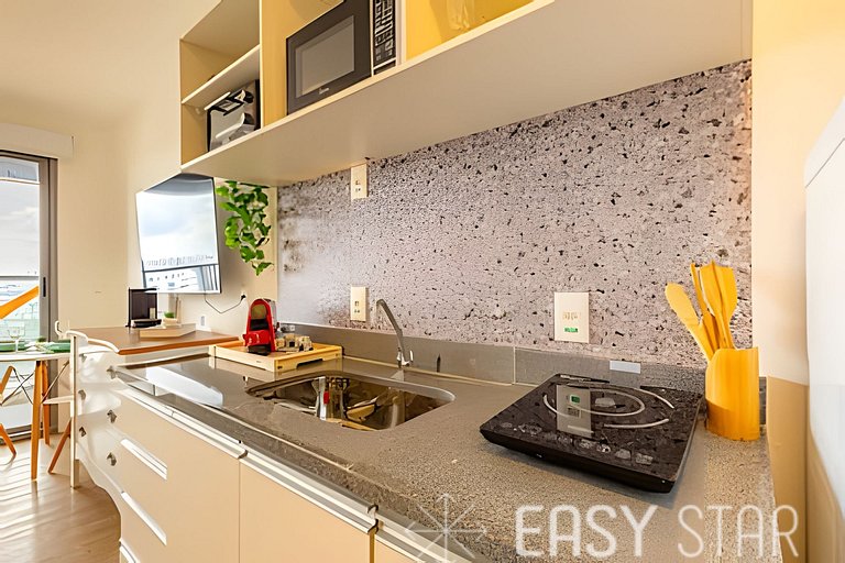Easy Star - Studio com vista livre no Alto da Boa Vista - FH