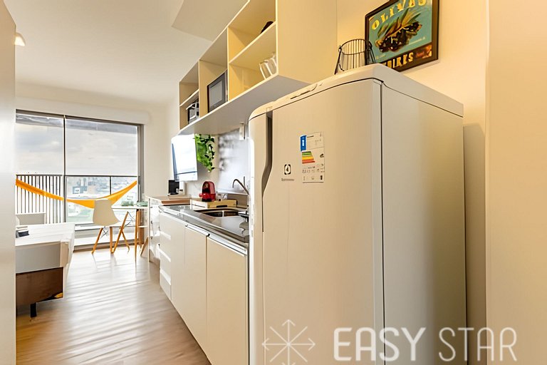Easy Star - Studio com vista livre no Alto da Boa Vista - FH