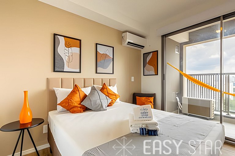 Easy Star - Studio com vista livre no Alto da Boa Vista - FH