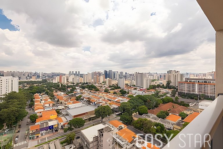 Studio com vista livre no Alto da Boa Vista