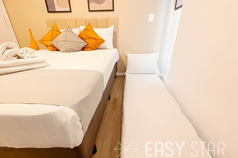 Easy Star - Studio com vista livre no Alto da Boa Vista - FH