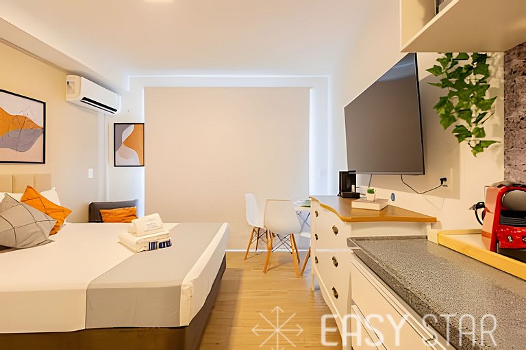 Easy Star - Studio com vista livre no Alto da Boa Vista - FH