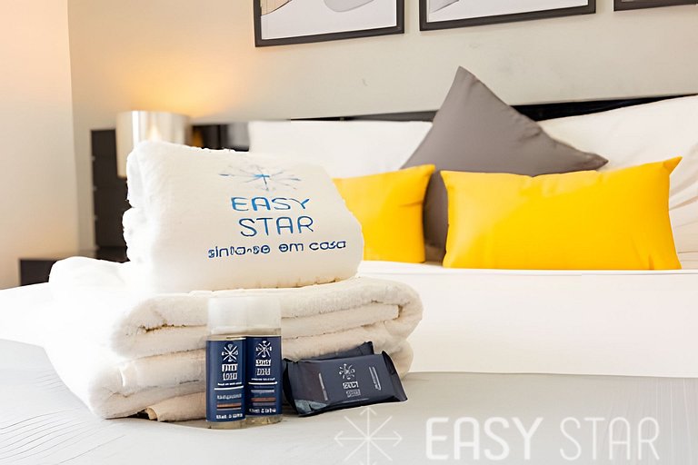 Easy Star - Lindo flat C/Vaga no Jardim Paulista - FK03I