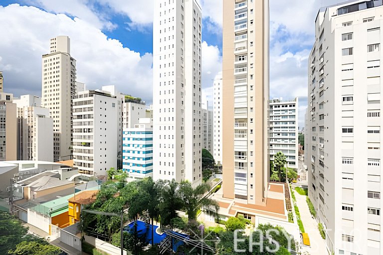 Easy Star - Lindo flat C/Vaga no Jardim Paulista - FK03I