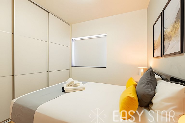 Easy Star - Lindo flat C/Vaga no Jardim Paulista - FK03I