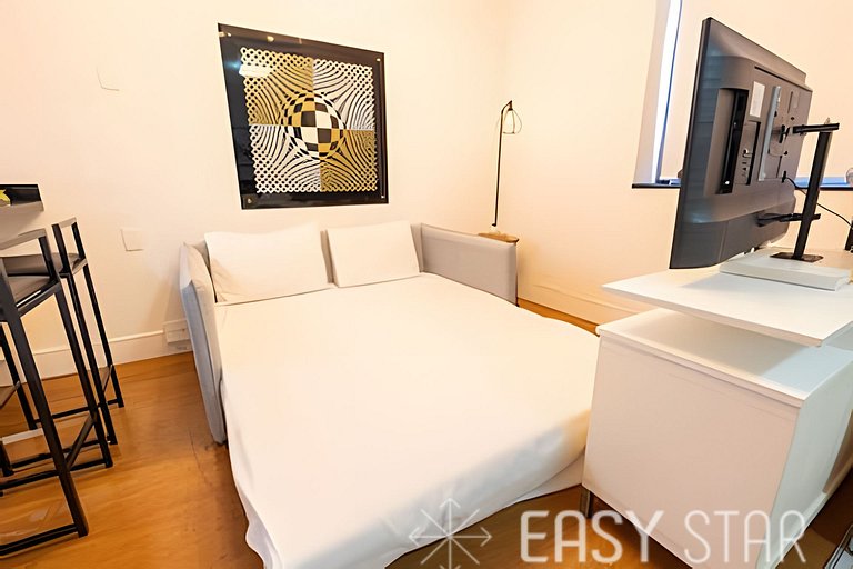 Easy Star - Lindo flat C/Vaga no Jardim Paulista - FK03I