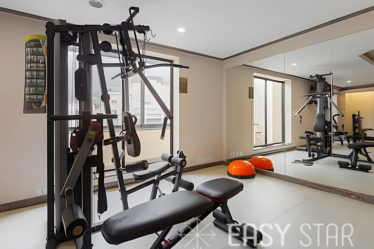 Easy Star - Lindo flat C/Vaga no Jardim Paulista - FK03I