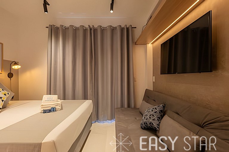 Easy Star - Studio iluminado no Novo Brooklin - FZ01I