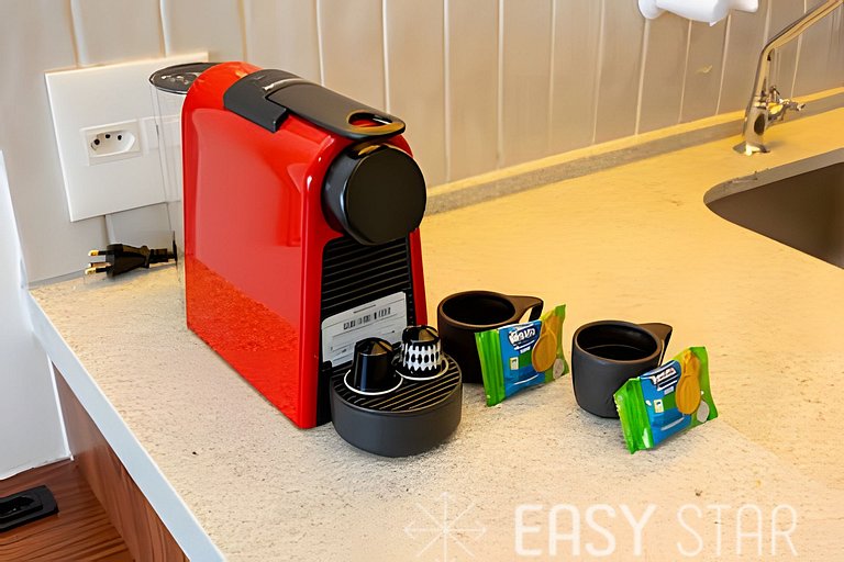Easy Star - Fabuloso studio duplo no Alto da Boa Vista - GA0