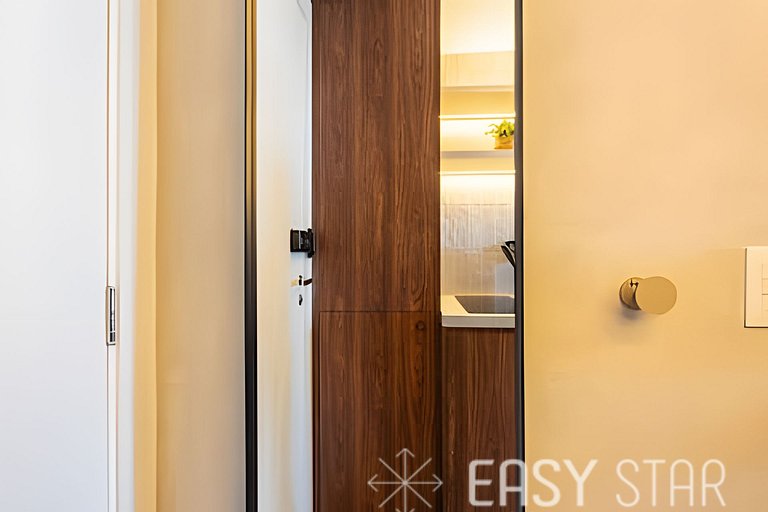 Easy Star - Fabuloso studio duplo no Alto da Boa Vista - GA0