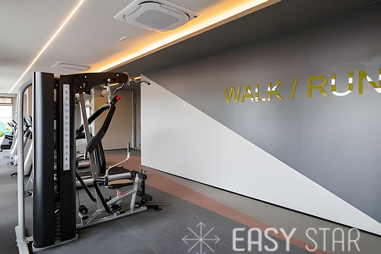 Easy Star - Fabuloso studio duplo no Alto da Boa Vista - GA0