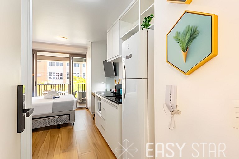 Easy Star - Studio deslubrante no coração da Vila Madalena -