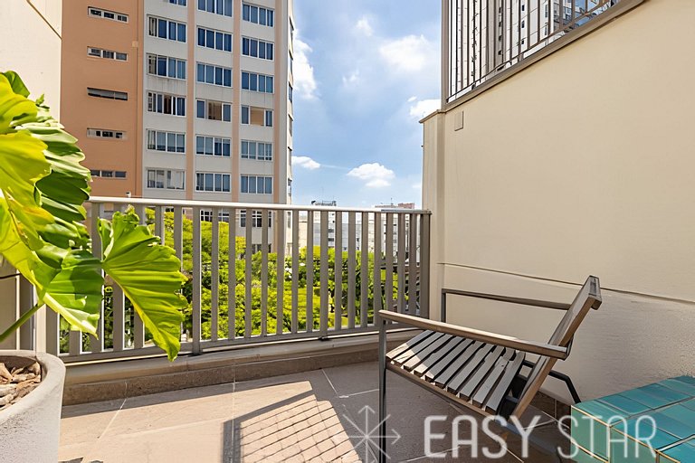 Easy Star - Studio deslubrante no coração da Vila Madalena -