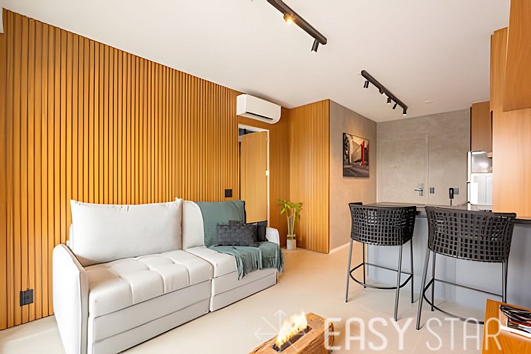 Easy Star - Fabuloso apartamento no coração de Moema - GU01I