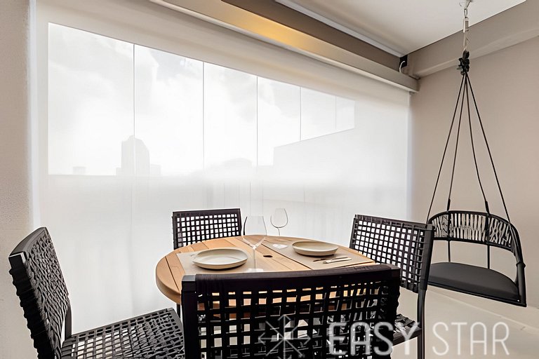 Easy Star - Fabuloso apartamento no coração de Moema - GU01I