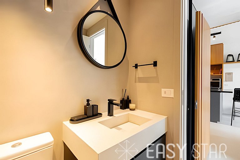 Easy Star - Fabuloso apartamento no coração de Moema - GU01I