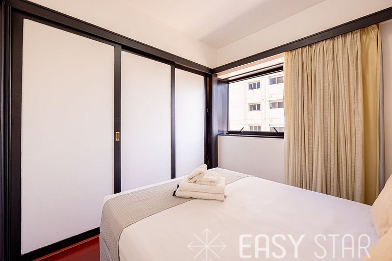 Easy Star - Flat pratico e aconchegante no Jardins prox Shop