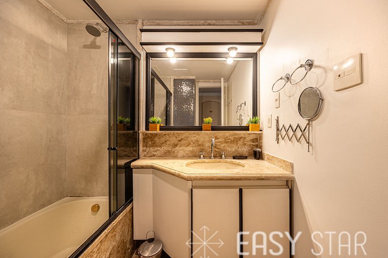 Easy Star - Flat pratico e aconchegante no Jardins prox Shop