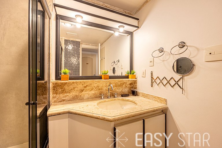 Easy Star - Flat pratico e aconchegante no Jardins prox Shop