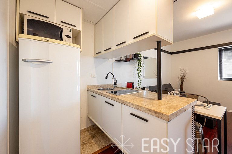 Easy Star - Flat pratico e aconchegante no Jardins prox Shop