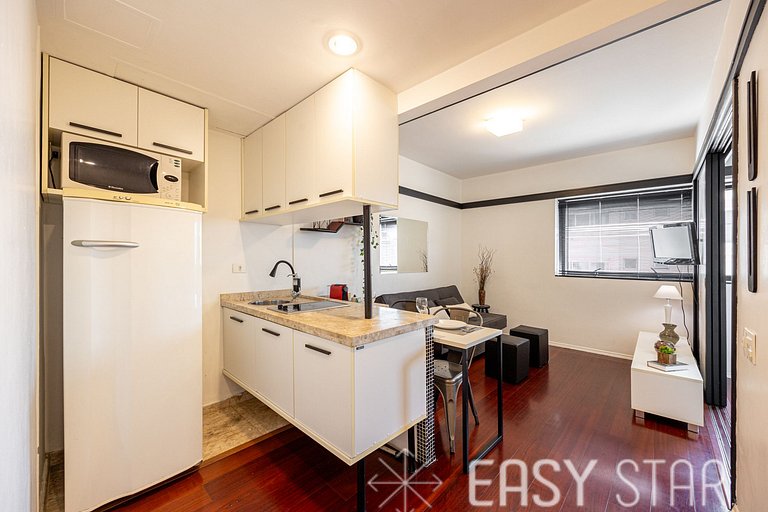 Easy Star - Flat pratico e aconchegante no Jardins prox Shop