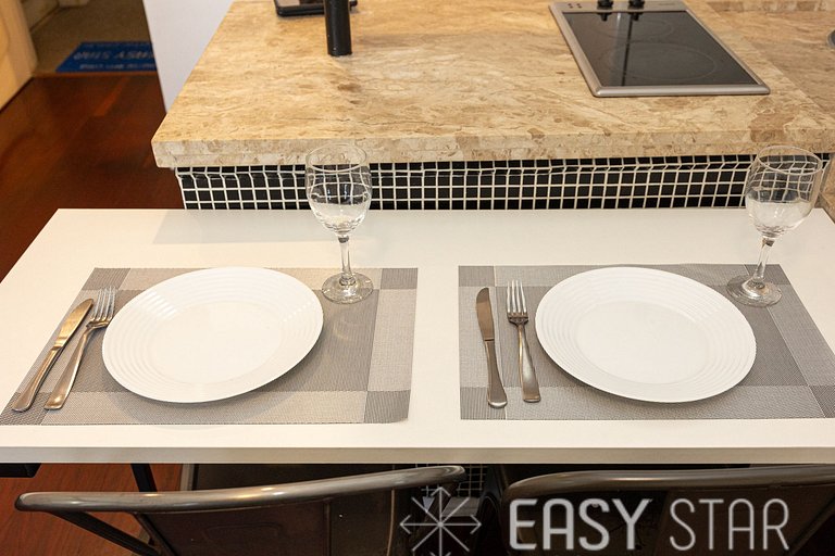 Easy Star - Flat pratico e aconchegante no Jardins prox Shop