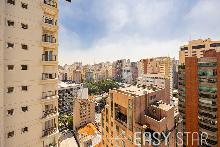 Easy Star - Flat pratico e aconchegante no Jardins prox Shop