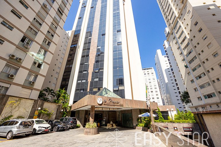 Easy Star - Flat pratico e aconchegante no Jardins prox Shop