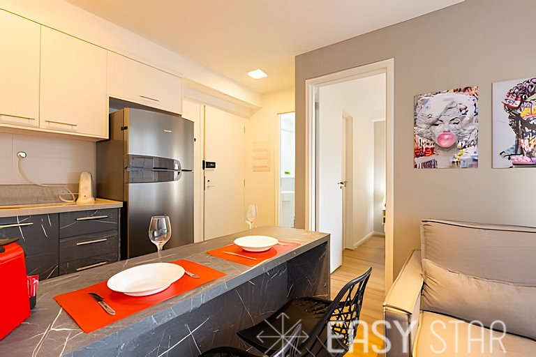 Easy Star - Apartamento de 2 quartos próximo Shop. Ibirapuer
