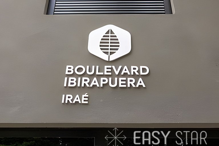 Easy Star - Belo apartamento de 2 quartos em Moema - GW03I