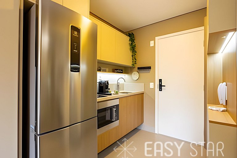 Easy Star - Belo studio bem decorado no Campo Belo - HB01I