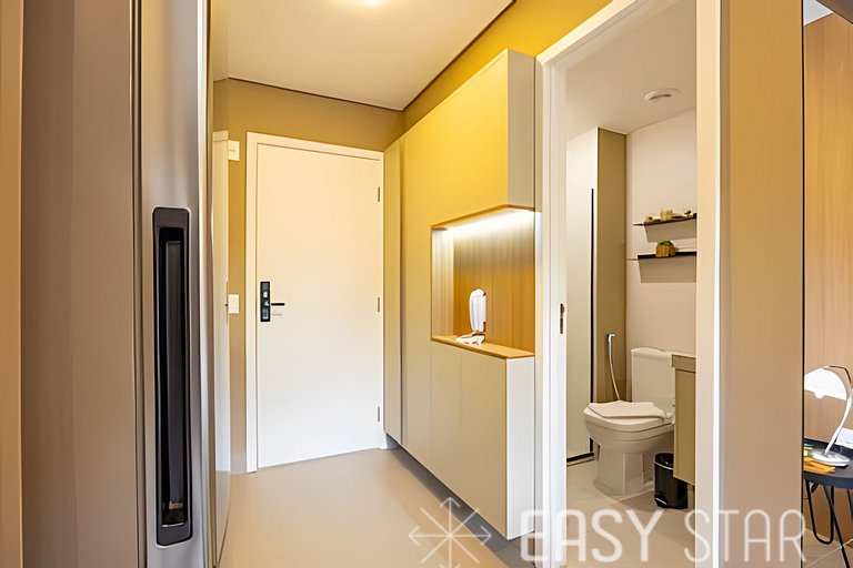 Easy Star - Belo studio bem decorado no Campo Belo - HB01I