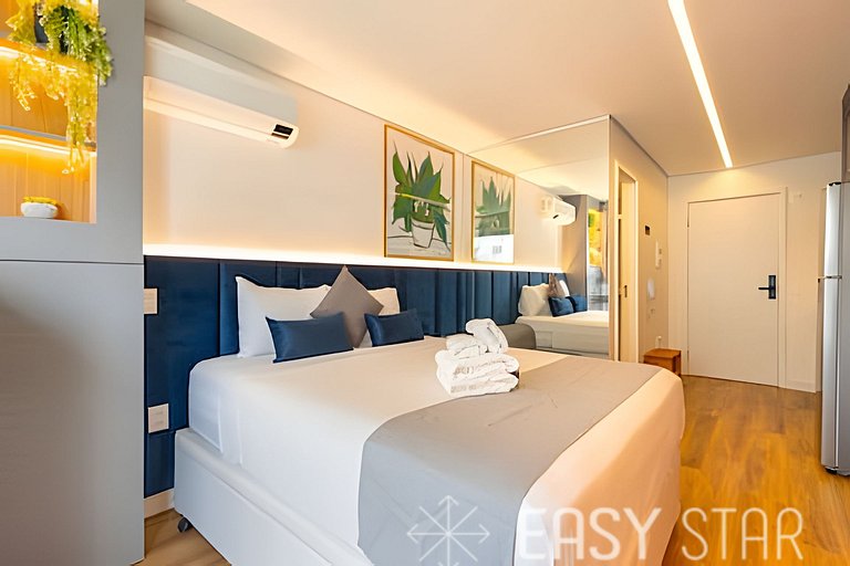 Easy Star - Stylish Studio in the Heart of Novo Brooklin - H