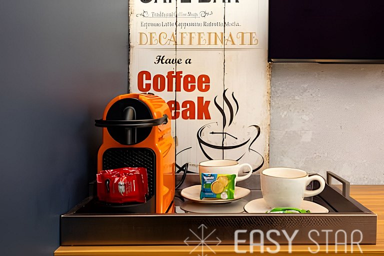 Easy Star - Studio estiloso no coração do Novo Booklin - HE0