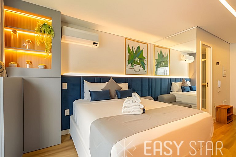 Easy Star - Studio estiloso no coração do Novo Booklin - HE0