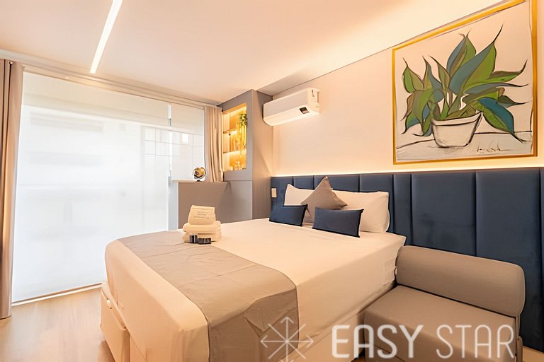 Easy Star - Studio estiloso no coração do Novo Booklin - HE0