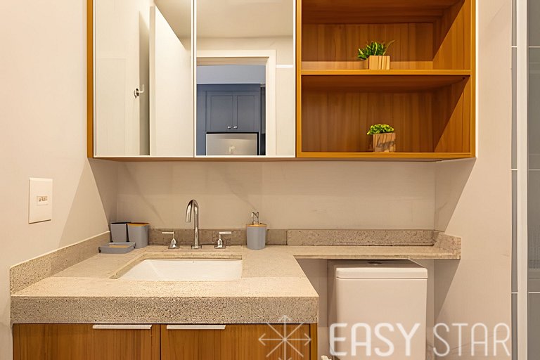 Easy Star - Studio estiloso no coração do Novo Booklin - HE0