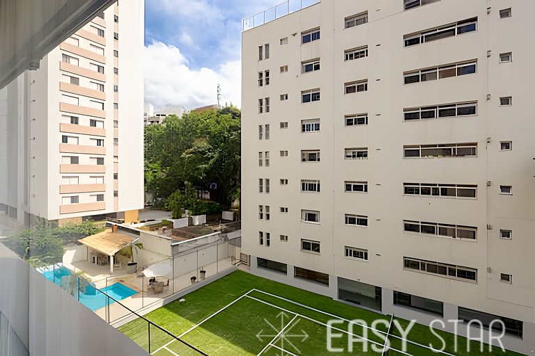 Easy Star - Stylish Studio in the Heart of Novo Brooklin - H