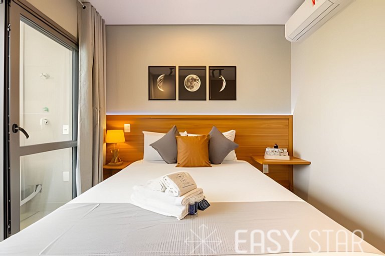 Easy Star - Hermoso Estudio en el Corazón de Novo Brooklin -
