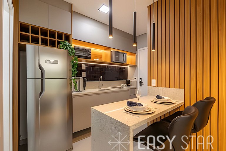 Easy Star - Hermoso Estudio en el Corazón de Novo Brooklin -