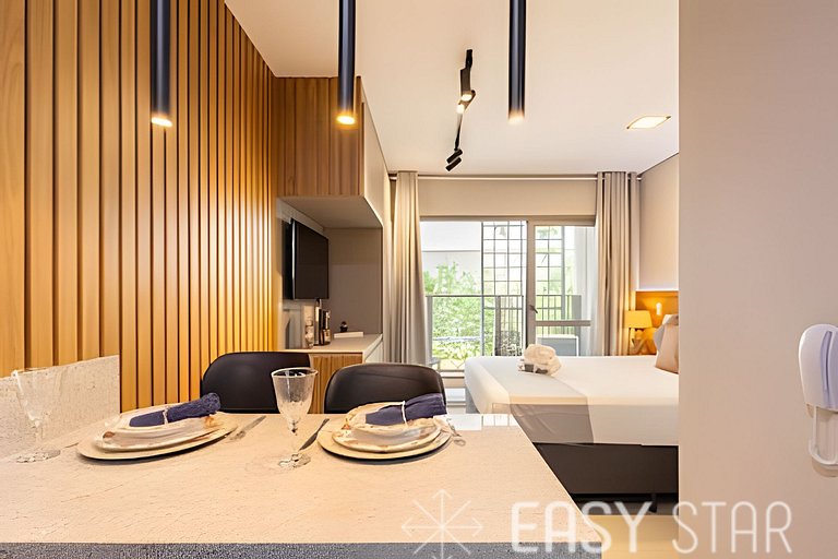 Easy Star - Hermoso Estudio en el Corazón de Novo Brooklin -