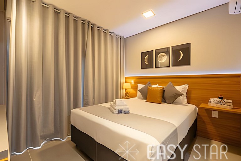 Easy Star - Beautiful Studio in the Heart of Novo Brooklin -