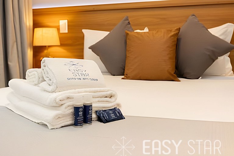 Easy Star - Beautiful Studio in the Heart of Novo Brooklin -