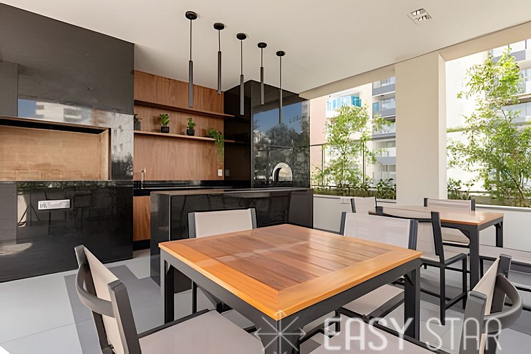 Easy Star - Beautiful Studio in the Heart of Novo Brooklin -