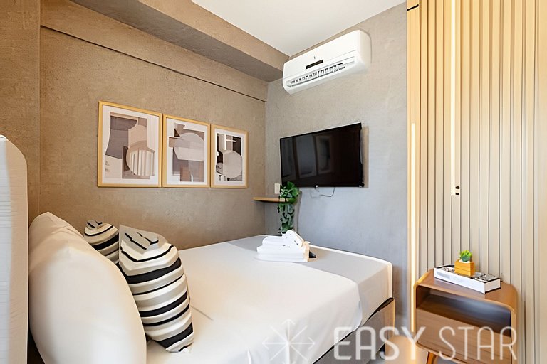 Easy Star - Lindo studio em Pamplona ao lado da Av. Paulista