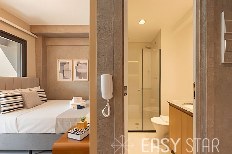 Easy Star - Lindo studio em Pamplona ao lado da Av. Paulista