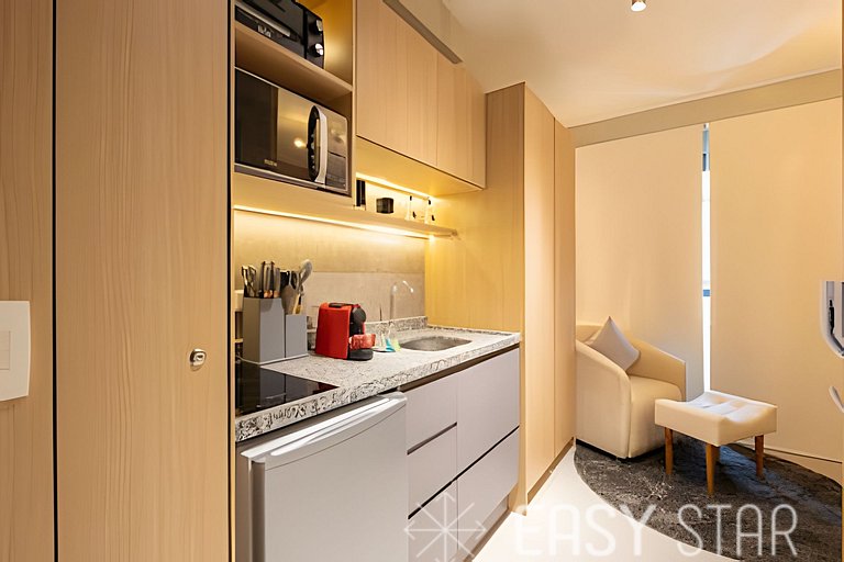 Easy Star - Lindo studio em Pamplona ao lado da Av. Paulista