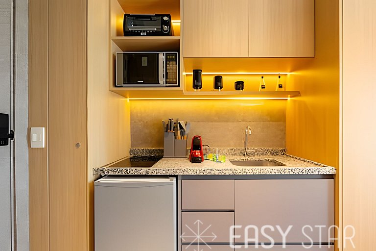 Easy Star - Lindo studio em Pamplona ao lado da Av. Paulista
